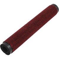 Berkfield Home Durable Dust Control Mats 2 pcs Rectangular Tufted 60x90 cm Red
