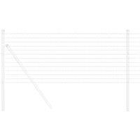 Berkfield Home Modern Euro Fence 0, 6x10 m Galvanised Steel in Silver
