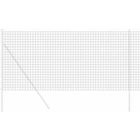 Berkfield Home Modern Euro Fence Grey 1x10 m Steel