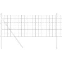 Berkfield Home Modern Euro Fence Grey 0.6x25 m Steel in Dark Grey