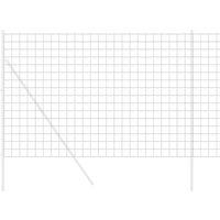 Berkfield Home Full Euro Fence Grey 1.6x10 m Steel