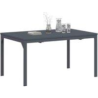 Berkfield Home Modern Extension Tables 2 pcs Anthracite 210x90x73 cm Steel in Grey | Size: 210 x 90 x 73 cm