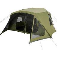 Berkfield Home Modern Family Tent 10-Person Green Quick Release Waterproof