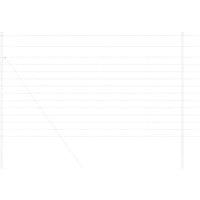 Berkfield Home Modern Field Fence 1.4x50 m Galvanised Steel in Silver