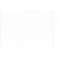 Berkfield Home Modern Field Fence 1.2x10 m Galvanized Steel in Silver