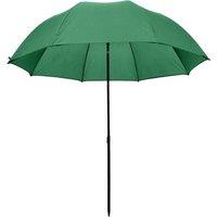 Berkfield Home Durable Fishing Umbrella Green 240x210 cm