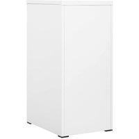 Berkfield Home Modern Filing Cabinet White 46x62x102.5 cm Steel