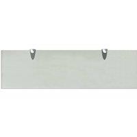 Berkfield Home Modern Floating Shelf Glass 70x20 cm 8 mm in Clear