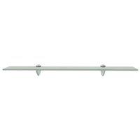 Berkfield Home Modern Floating Shelves 2 pcs Glass 70x10 cm 8 mm in Clear