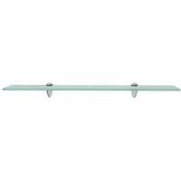 Berkfield Home Modern Floating Shelves 2 pcs Glass 70x10 cm 8 mm in Clear