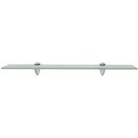Berkfield Home Modern Floating Shelves 2 pcs Glass 60x20 cm 8 mm in Clear