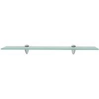 Berkfield Home Modern Floating Shelves 2 pcs Glass 60x10 cm 8 mm in Clear