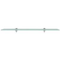 Berkfield Home Modern Floating Shelves 2 pcs Glass 80x20 cm 8 mm in Clear