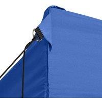 Berkfield Home Durable Foldable Tent with 3 Walls 3x4.5 m Blue
