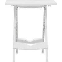 Berkfield Home Durable Folding Garden Table 45.5x38.5x50 cm White