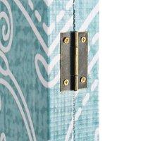 Berkfield Home Beautiful Folding Room Divider 160x170 cm Butterfly Blue