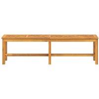 Berkfield Home Beautiful Garden Bench 150 cm Solid Wood Acacia in Brown
