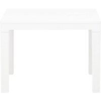 Berkfield Home Durable Garden Benches 2 pcs White Plastic