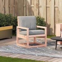 Berkfield Home Beautiful Garden Chair 57.5x63x76 cm Solid Wood Douglas in Light Tan