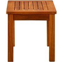 Berkfield Home Decorative Garden Coffee Table 50x35x36 cm Solid Acacia Wood in Brown | Size: 50 x 35 x 36 cm