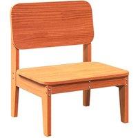 Berkfield Home Beautiful Garden Chairs 2 pcs Wax Brown 60x52.5x72 cm Solid Wood Pine