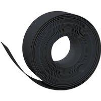 Berkfield Home Durable Garden Edgings 5 pcs Black 10 m 20 cm Polyethylene