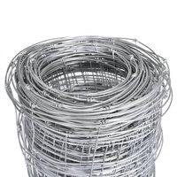 Berkfield Home Durable Garden Fence Galvanised Steel 50x1.25 m Silver
