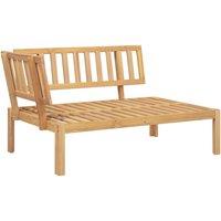 Berkfield Home Beautiful Garden Pallet Corner Sofas 2 pcs Solid Wood Acacia in Brown