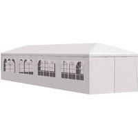 Berkfield Home Decorative Garden Marquee 3x12 m White