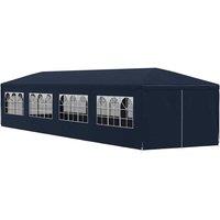 Berkfield Home Decorative Garden Marquee 3x12 m Blue
