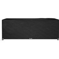 Berkfield Home Durable Garden Furniture Cover 12 Eyelets 270x180x90 cm Rrectangular in Black | Size: 270 x 180 x 90 cm