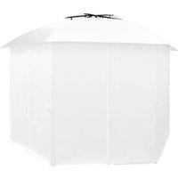 Berkfield Home Classic Garden Marquee with Curtains 360x312x265 cm White 180 g/m | Size: 360 x 312 x 265 cm