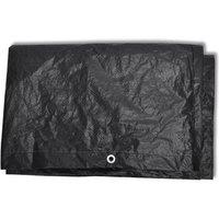 Berkfield Home Durable Garden Furniture Cover 8 Eyelets 250x210x90 cm in Black | Size: 250 x 210 x 90 cm