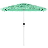 Berkfield Home Durable Garden Parasol with Steel Pole Green 248x248x248 cm | Size: 248 x 248 x 248 cm