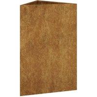 Berkfield Home Decorative Garden Planter 50x43x75 cm Corten Steel in Brown | Size: 50 x 43 x 75 cm