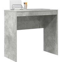 Berkfield Home Modern Writing Desk Concrete grey Particle board, Concrete grey finish