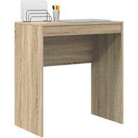 Berkfield Home Durable Writing Desk Sonoma oak Engineered wood 70 x 40 x 76 cm Tough in Tan