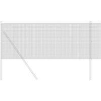 Berkfield Home Modern Welded Wire Fence Grey 0.8x100 m Steel
