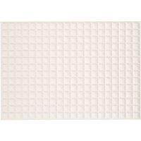Berkfield Home Soft Weighted Blanket Light Cream 138x200 cm Single 10 kg Fabric