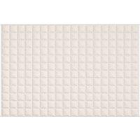 Berkfield Home Soft Weighted Blanket Light Cream 120x180 cm 9 kg Fabric
