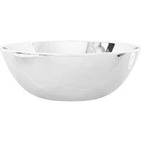 Berkfield Home Charming Wash Basin 28x10 cm Ceramic Silver