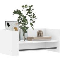Berkfield Home Durable Wall Shelf White 70.5x35x30.5 cm Engineered Wood