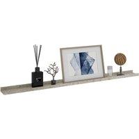 Berkfield Home Decorative Wall Shelves 2 pcs Concrete Grey 115x9x3 cm | Size: 115 x 9 x 3 cm