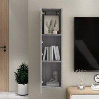 Berkfield Home Classic Wall-mounted TV Cabinet Grey Sonoma 30.5x30x110 cm