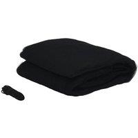 Berkfield Home Mosquito Net for Umbrella 220 Mesh Black 300x230 cm | Size: 300x230 cm