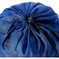 Berkfield Home Mummy Sleeping Bag for Adults Camping 3 Seasons in Blue