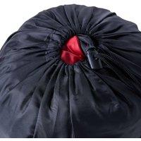 Berkfield Home Mummy Sleeping Bag for Adults Camping 3 Seasons in Black