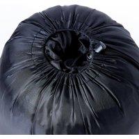 Berkfield Home Mummy Sleeping Bag for Adults Camping 3 Seasons in Black
