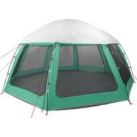 Berkfield Home Pool Tent with Removable Fly & Mesh Walls Sea Green 510x510 cm