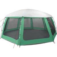 Berkfield Home Pool Tent with Removable Fly & Mesh Walls Sea Green 690x690 cm